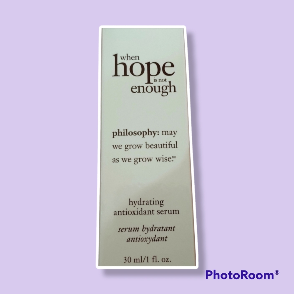 Philosophy: Hydrating Antioxidant Serum